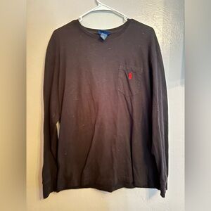 Ralph Lauren Black Long Sleeve Tee